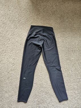 ALO Yoga Anthracite Airlift 7/8 Leggings Small